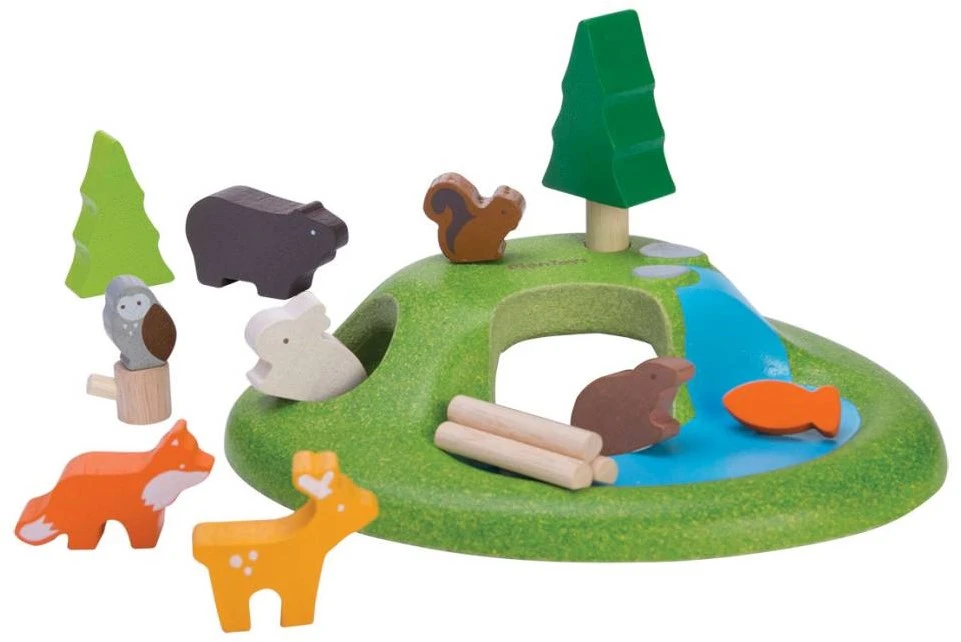 Plan Toys PlanToys Holzspielzeug Tier-Set 1 Plan Toys PlanToys Holzspielzeug Tier-Set