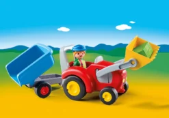 Playmobil 1.2.3 Traktor Mit Anhänger -Schleich Verkaufe playmobil 123 traktor mit anhaenger 3