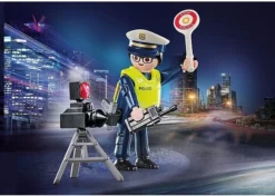 Playmobil 70305 - Polizist Mit Autovelox