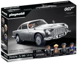 PLAYMOBIL 70578 JAMES BOND ASTON MARTIN DB5 - GOLDFINGER EDITION, Für James-Bond-Fans, Sammler Und Kinder Von 5-99 Jahren