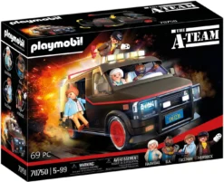PLAYMOBIL 70750 The A-Team Van - Im Ikonischen Design, Für A-Team Fans, Sammler Und Kinder, 5 - 99 Jahre