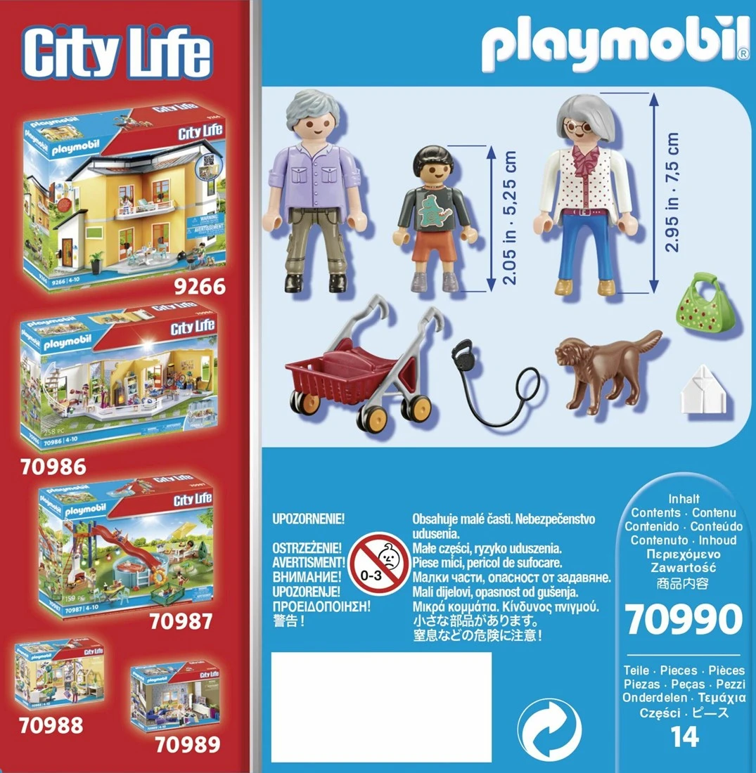 Playmobil City Life - Großeltern Mit Enkelkindern 70990 3 Playmobil City Life - Großeltern Mit Enkelkindern 70990 – Bild 3