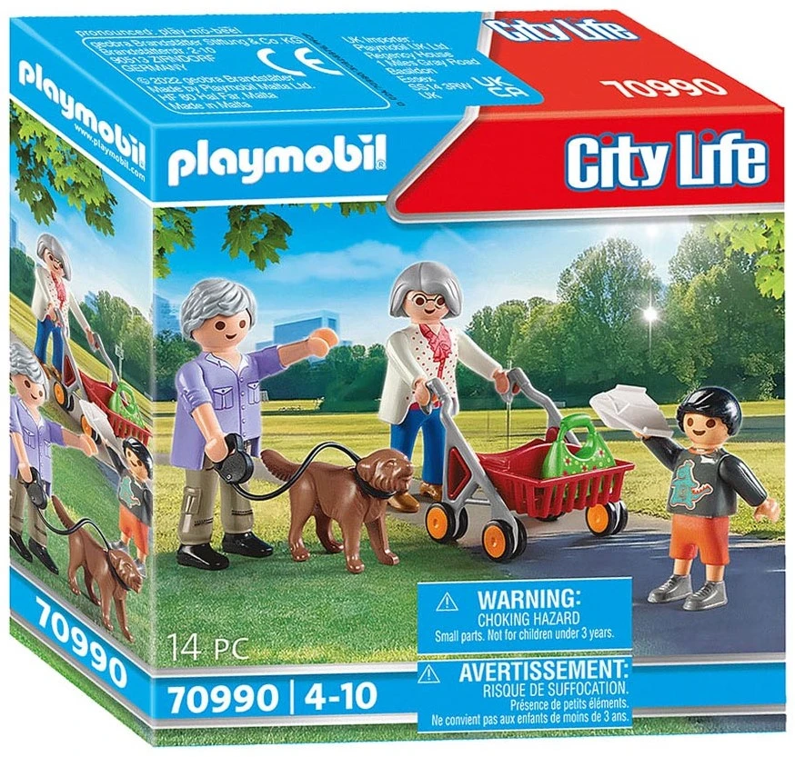 Playmobil City Life - Großeltern Mit Enkelkindern 70990 1 Playmobil City Life - Großeltern Mit Enkelkindern 70990