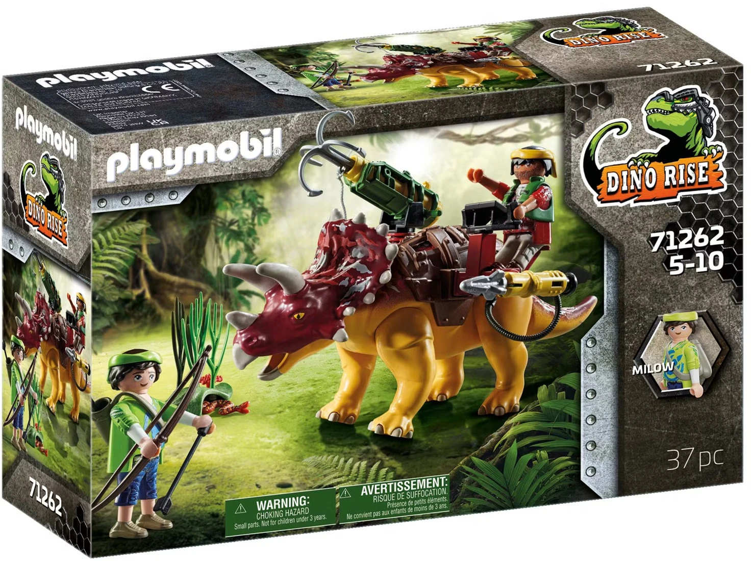 Playmobil Dino Rise - Triceratops 71262 1 Playmobil Dino Rise - Triceratops 71262