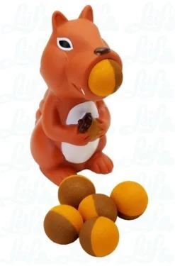 Plopper Eekhoorn, Incl. 6 Balletjes