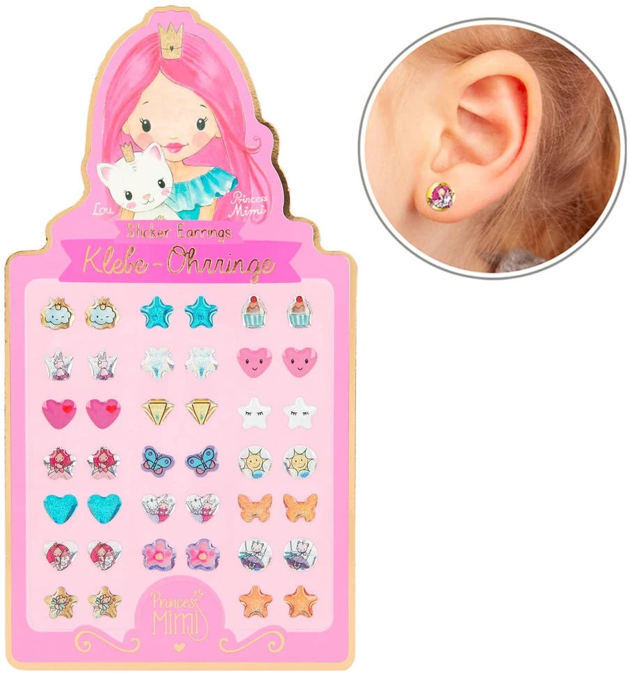 Prinzessin Mimi Sticker-Ohrringe 1 Prinzessin Mimi Sticker-Ohrringe