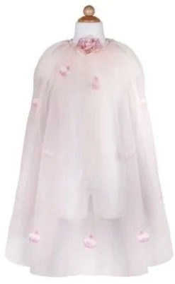 Great Pretenders Prinzessinnen-Cape Goldene Rose, Für 7-8 Jahre - Faschingscape