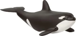 SCHLEICH 14836 Orka Junges Baby Orca Wild Life, Black