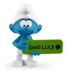 SCHLEICH 20829 Spielfigur - Viel Glück Schlumpf (The Smurfs), Mix