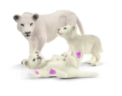 Schleich 42505 Wild Life Tierfiguren Löwenmutter Mit Babys