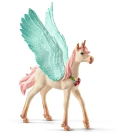 Schleich Bayala - Dekoriertes Einhorn Pegasus Fohlen 70575