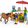 Schleich Farm World - Sunny Day Mobile Farm Stand 42528