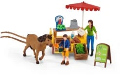 Schleich Farm World - Sunny Day Mobile Farm Stand 42528