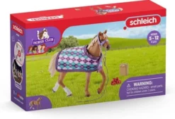 Schleich Horse Club - Englisches Vollblut Mit Decke 42360
