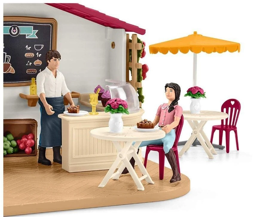 Schleich Pferde Reiter-Café 42519 2 Schleich Pferde Reiter-Café 42519 – Bild 2