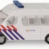 Siku 0806003, Polizei-Transporter Niederlande, Metall/Kunststoff, Weiß/Blau, Anhängerkupplung, Spielzeugauto Für Kinder