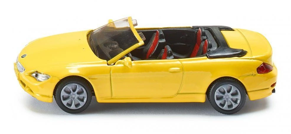 SIKU 1007, BMW 645i Cabrio, Metall/Kunststoff, Blau, Spielzeugauto Für Kinder, Abnehmbares Verdeck 1 SIKU 1007, BMW 645i Cabrio, Metall/Kunststoff, Blau, Spielzeugauto Für Kinder, Abnehmbares Verdeck
