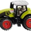 SIKU 1030, Claas Axion 950 Traktor, Metall/Kunststoff, Grün, Inkl. Anhängerkupplung, Räder Mit Gummierten Reifen
