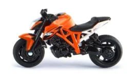 SIKU 1384, KTM 1290 Super Duke R Motorrad, Metall/Kunststoff, Orange, Bereifung Aus Gummi