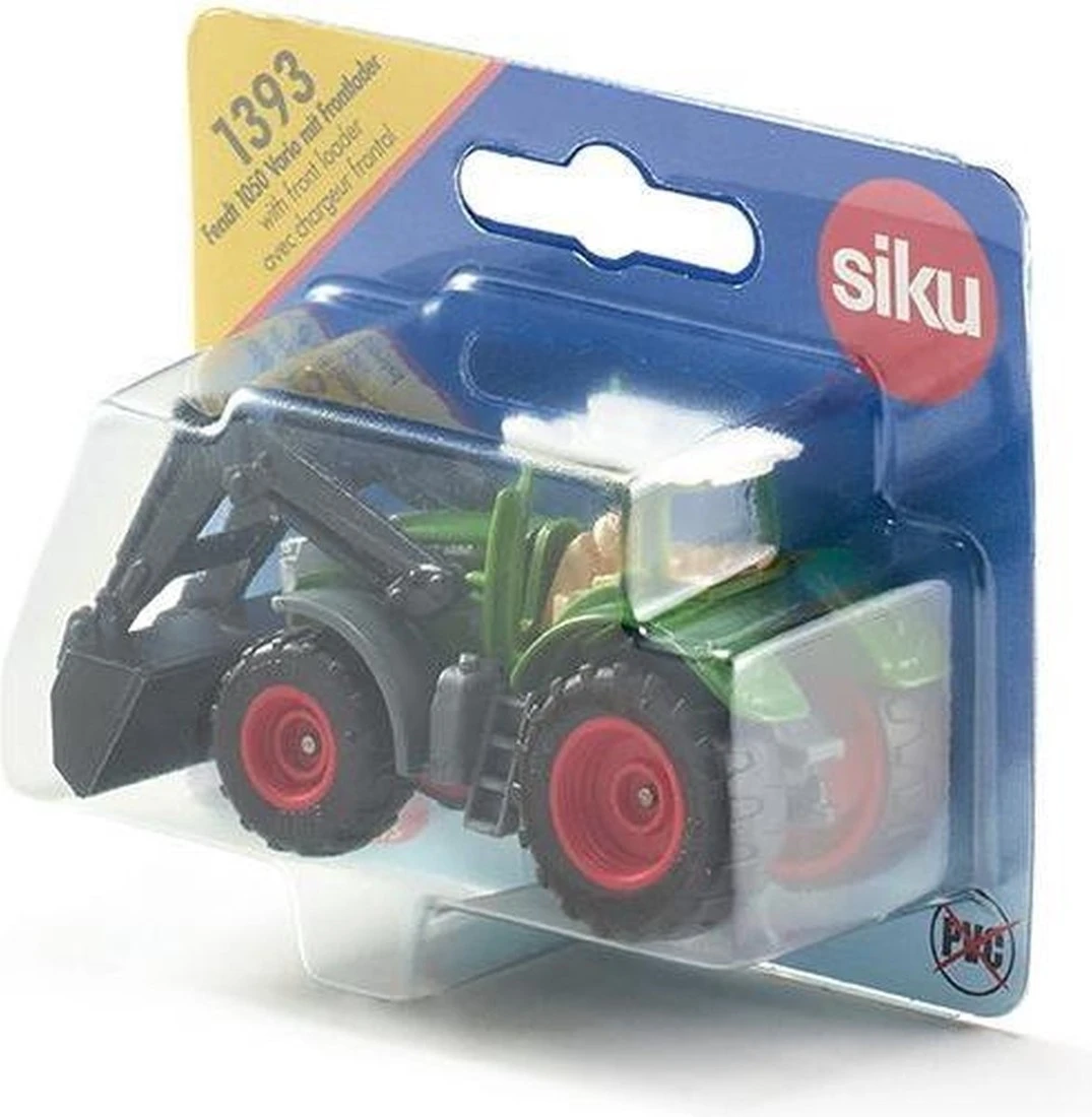SIKU 1393, Fendt 1050 Vario Traktor Mit Frontlader, Grün/Schwarz, Beweglicher Frontlader, Abnehmbare Kabine, Reifen Aus Gummi 2 SIKU 1393, Fendt 1050 Vario Traktor Mit Frontlader, Grün/Schwarz, Beweglicher Frontlader, Abnehmbare Kabine, Reifen Aus Gummi – Bild 2