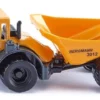 SIKU 1486, Bergmann Dumper, Metall/Kunststoff, Gelb, Kippbare Mulde