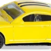 Siku 1530, Ford Mustang GT Sportwagen, Metall/Kunststoff, Gelb, Öffenbare Motorhaube, Anhängerkupplung, Spielzeugauto Für Kinder