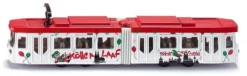 SIKU 1615, Straßenbahn, Metall/Kunststoff, Rot/Orange, Spielzeug Für Kinder