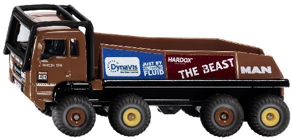 SIKU 1686, HS Schoch 8x8 MAN Truck-Trial, Metall/Kunststoff, Braun, Inkl. 2 Warnschilder, Kombinierbar Mit SIKU Modellen Im Gleichen Maßstab 1 SIKU 1686, HS Schoch 8x8 MAN Truck-Trial, Metall/Kunststoff, Braun, Inkl. 2 Warnschilder, Kombinierbar Mit SIKU Modellen Im Gleichen Maßstab