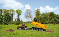 SIKU 1858, JCB Traktor Mit Dolly Und Kippmulde, 1:87, Metall/Kunststoff, Gelb, Abnehmbarer Muldenkipper -Schleich Verkaufe siku 1858 jcb traktor mit dolly und kippmulde 1 87 metall kunststoff gelb abnehmbarer muldenkipper 3