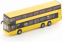 SIKU 1884, MAN Doppelstock Linienbus, 1:87, Metall/Kunststoff, Gelb, Bereifung Aus Gummi