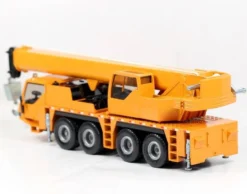 SIKU 2110, Kranwagen, 1:55, Metall/Kunststoff, Gelb, Teleskopierbarer Ausleger
