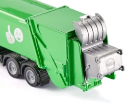 SIKU 2938, Müllwagen, 1:50, Metall/Kunststoff, Grün/Weiß, Öffenbarer Heckbereich, Inkl. Mülltonne -Schleich Verkaufe siku 2938 muellwagen 1 50 metall kunststoff gruen weiss oeffenbarer heckbereich inkl muelltonne 3