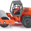SIKU 3530, Hamm 3625 Walzenzug, 1:50, Metall/Kunststoff, Orange, Drehbare Walze