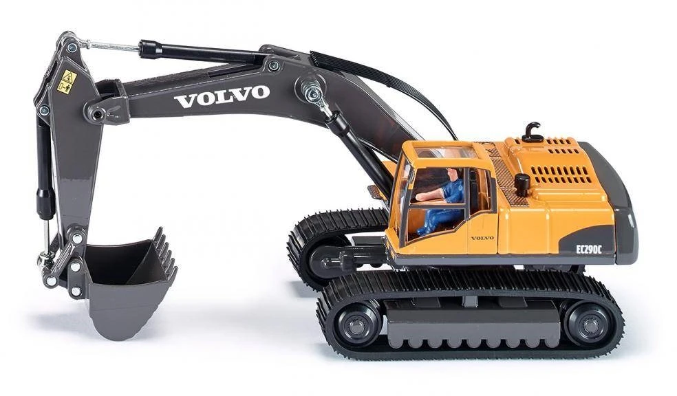 SIKU 3535, Volvo Hydraulikbagger, 1:50, Metall/Kunststoff, Gelb, Funktionsfähiger Baggerarm 1 SIKU 3535, Volvo Hydraulikbagger, 1:50, Metall/Kunststoff, Gelb, Funktionsfähiger Baggerarm