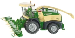 SIKU 4066, Krone BiG X 580 Maishäcksler, 1:32, Metall/Kunststoff, Grün/Gelb, Bewegliche Teile