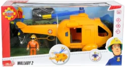Duracell Simba 109251002 - Feuerwehrmann Sam Hubschrauber Wallaby II (34 Cm, 6 Sitzplätze) Für Kinder Ab 3 Jahren, Mit Originalsound, Licht, Drehbarem Rotor, Seilwinde Und Tom Thomas Figur -Schleich Verkaufe simba 109251002 feuerwehrmann sam hubschrauber wallaby ii 34 cm 6 sitzplaetze fuer kinder ab 3 jahren mit originalsound licht drehbarem rotor seilwinde und tom th 1