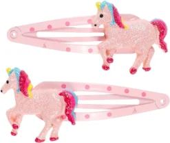 Souza Haarclip Angel, Einhorn Rosé (2 Stck/Karte)