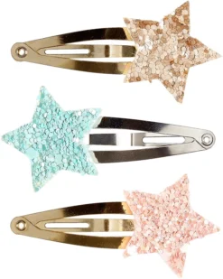 Souza Haarclip Angelie, Sterne (3 Stck/Karte, 1 Karte)