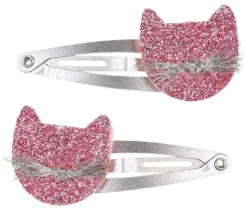 Souza Haarclip Katze, Rosa (2 Stck/Karte, 1 Karte)