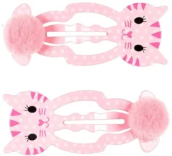 Souza Haarclip Minou, Pink (2 Stücks/Karte, 1 Karte)