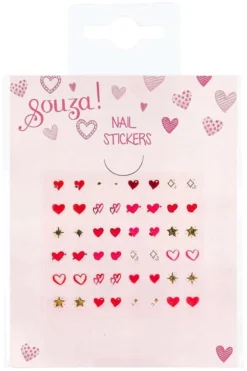 Souza Nagelsticker Herzen (1 Blatt)