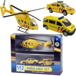 Speelgoed - 112 Ambulance Speelset 3 Dlg. (1 TOYS)