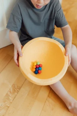 Stapelstein ORIGINAL | Lichtoranje | 1 Steen -Schleich Verkaufe stapelstein stapelsteen pastel secundair lichtoranje 1 stuk