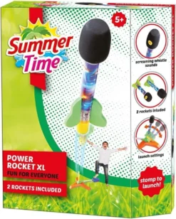 Summertime Power Rocket XL Met 2 Raketten + Geluid