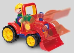 Tolo First Friends Elektronisches Spielzeugfahrzeug - Schaufel -Schleich Verkaufe tolo classic elektrisch speelgoedvoertuig bouwvoertuig