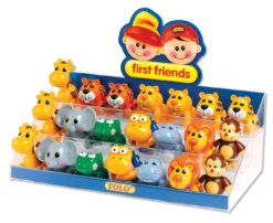 Tolo First Friends Displaybox Mit Safari-Spielzeugtieren - 42 Stück