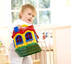 Tolo 89738 Spielhaus Aufklappbar Mit Figur Und Zubehör, First Friends, Ab 12 Monaten, Ca. 20 X 20 X 26 Cm -Schleich Verkaufe tolo first friends speelgoed huis