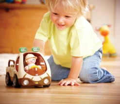 Tolo Safari Truck Mit Spielfigur, First Friends, Ab 12 Monaten, Ca. 25 X 16 X 17 Cm -Schleich Verkaufe tolo first friends speelgoedvoertuig safari auto 1