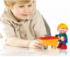 Tolo Toys Erste Freunde Bauarbeiter Mit Schubkarre