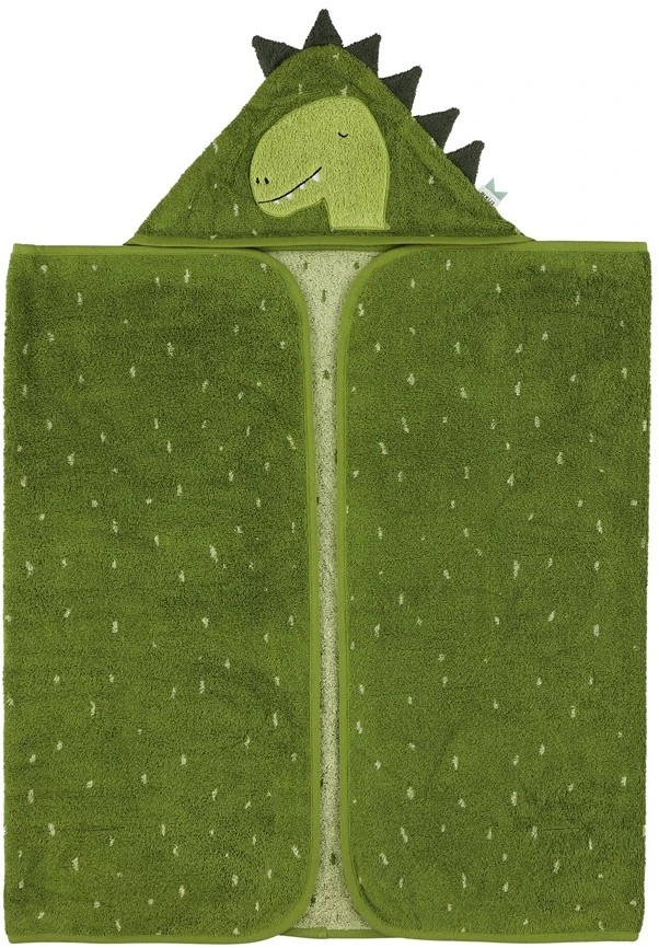Trixie HOODED TOWEL | 70X130CM - MR. DINO 1 Trixie HOODED TOWEL | 70X130CM - MR. DINO